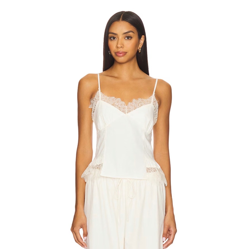 Tularosa Margaux Top in Cream in CL Small Unravel on Lace NWT‎